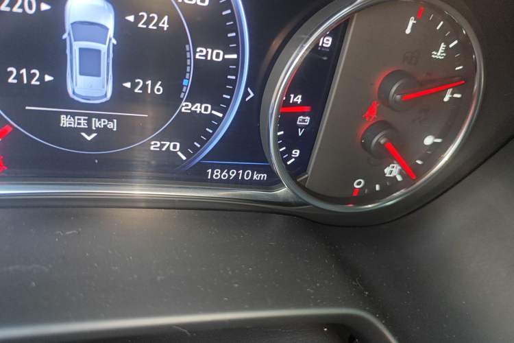 Used Chevrolet Blazer 2020 RS 650T Twin-Clutch All-Wheel Drive 7-Seater Top-Grade Version Odometer Close Up