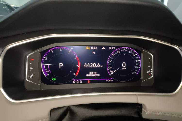 Used Volkswagen Tayron X 2023 Revised 380TSI Four-Wheel Drive Flagship Smart Edition Instrument Cluster