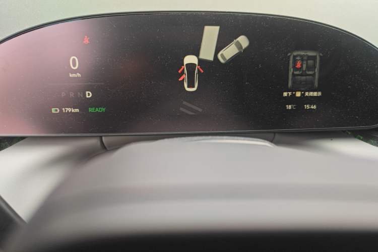 Used Zeekr 007 2024 Rear-Drive Intelligent Driving Version 75 kWh Instrument Cluster