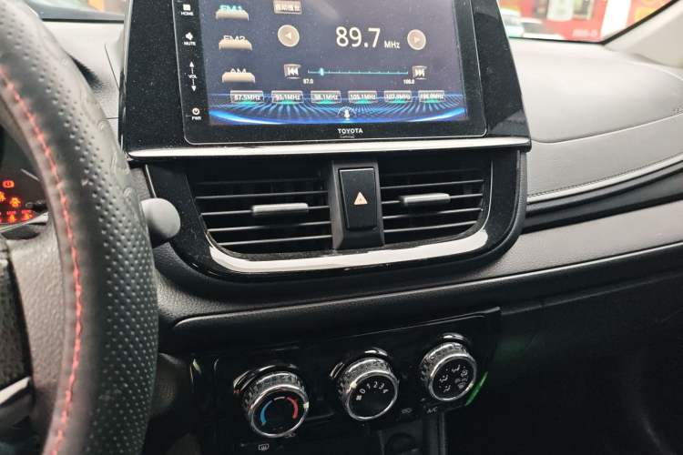 Used Toyota Vios 2021 1.5L CVT Comfort Edition Audio And AC Panel