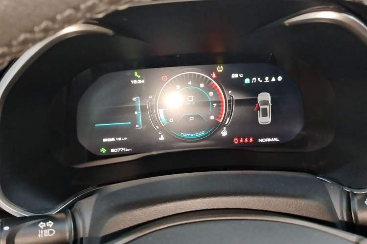 Used Wey VV6 2020 2.0T Two-Wheel Drive Smart Enjoyment+ Instrument Cluster