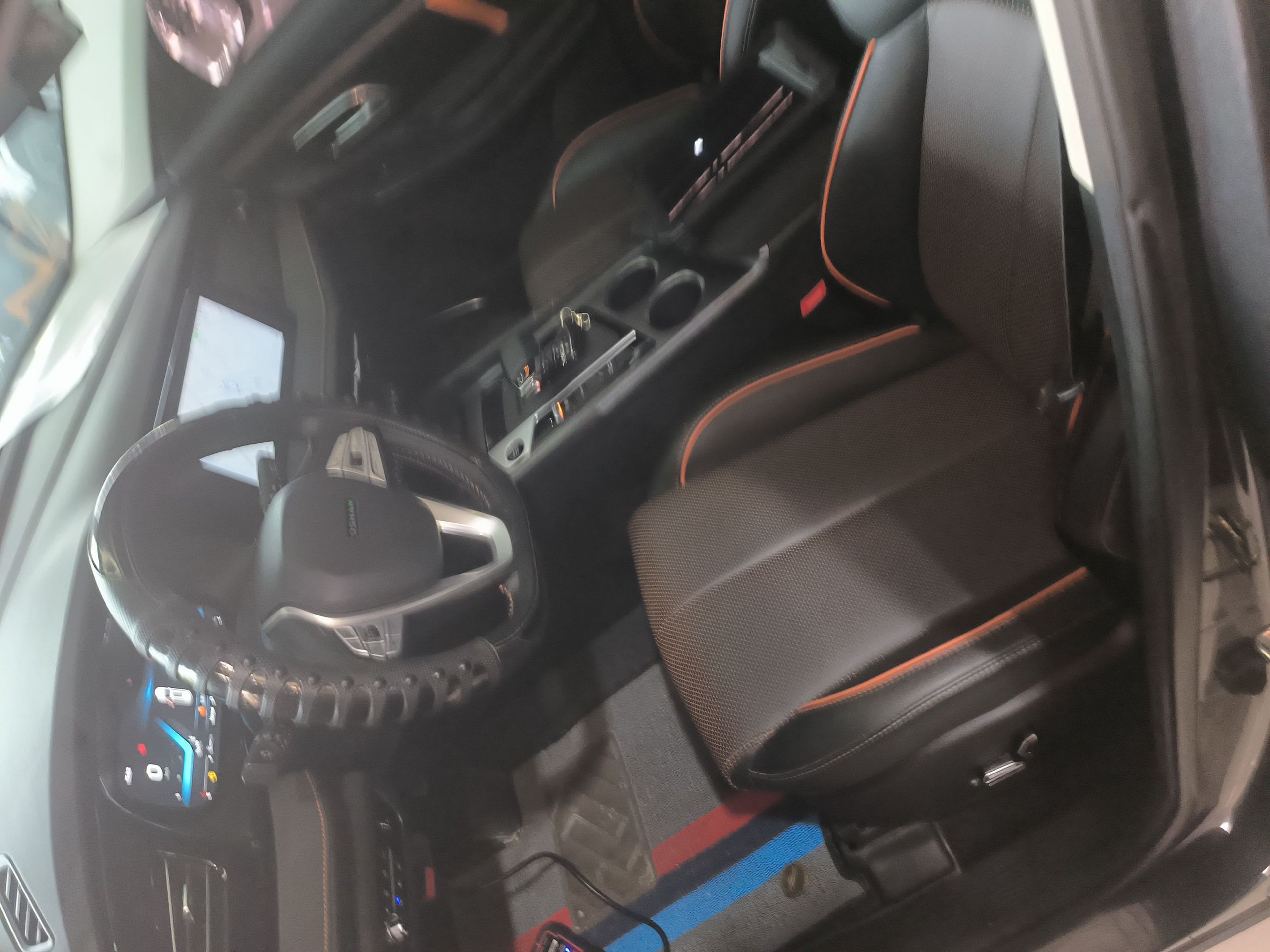 Avant de la voiture