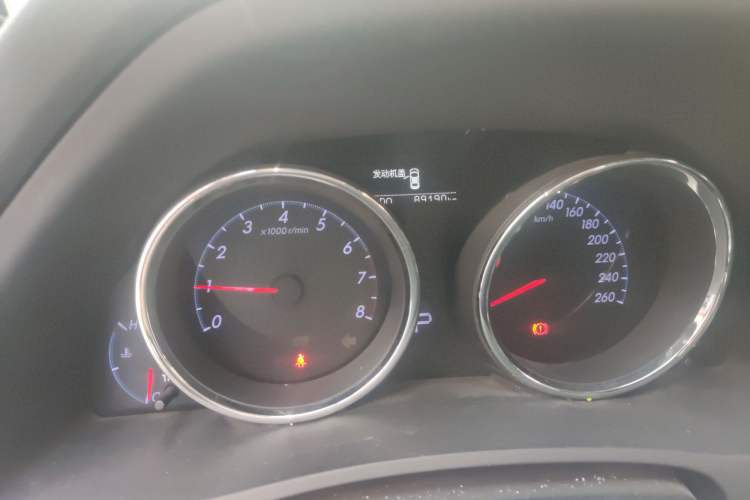 Used Toyota Reiz 2010 2.5S Fashion Elite Edition Odometer Close Up