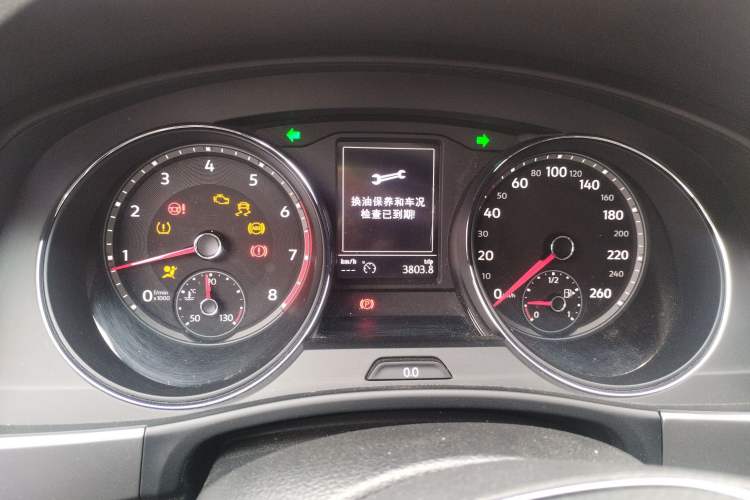 Used Volkswagen Teramont 2017 380TSI Four-Wheel Drive Comfort Edition Instrument Cluster