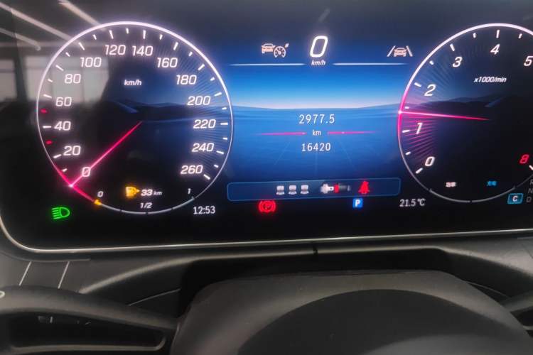 Used Mercedes-Benz C-Class 2025 C 260 L Sport Edition Instrument Cluster