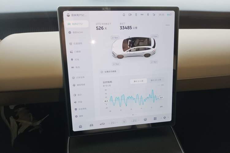 Used Nio ET5T 2024 75kWh Touring Instrument Cluster