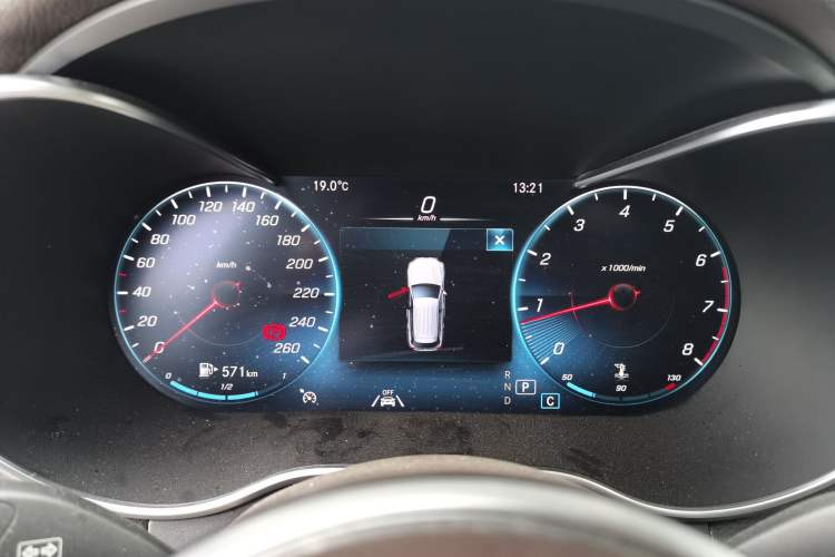 Used Mercedes-Benz GLC 2021 GLC 300 L 4MATIC Dynamic Model Instrument Cluster