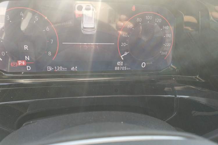 Used Volkswagen Talagon 2022 380TSI All-Wheel-Drive Luxury Prestige Pro 7-Seater Odometer Close Up