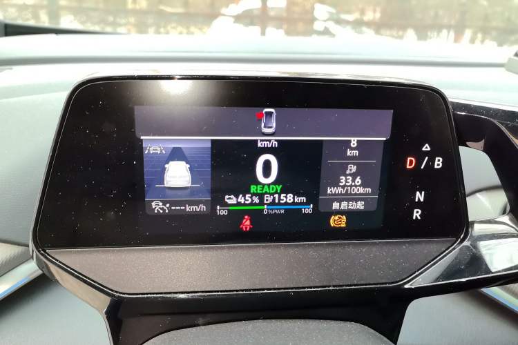 Used Volkswagen ID.4 CROZZ 2021 Yeyue First-Edition Two-Wheel-Drive Version Instrument Cluster