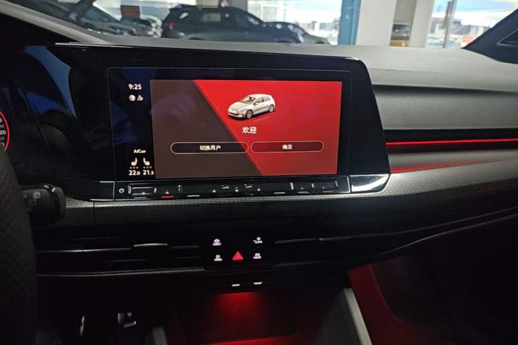 Used Volkswagen Golf GTI 2021 380TSI DSG GTI Audio And AC Panel