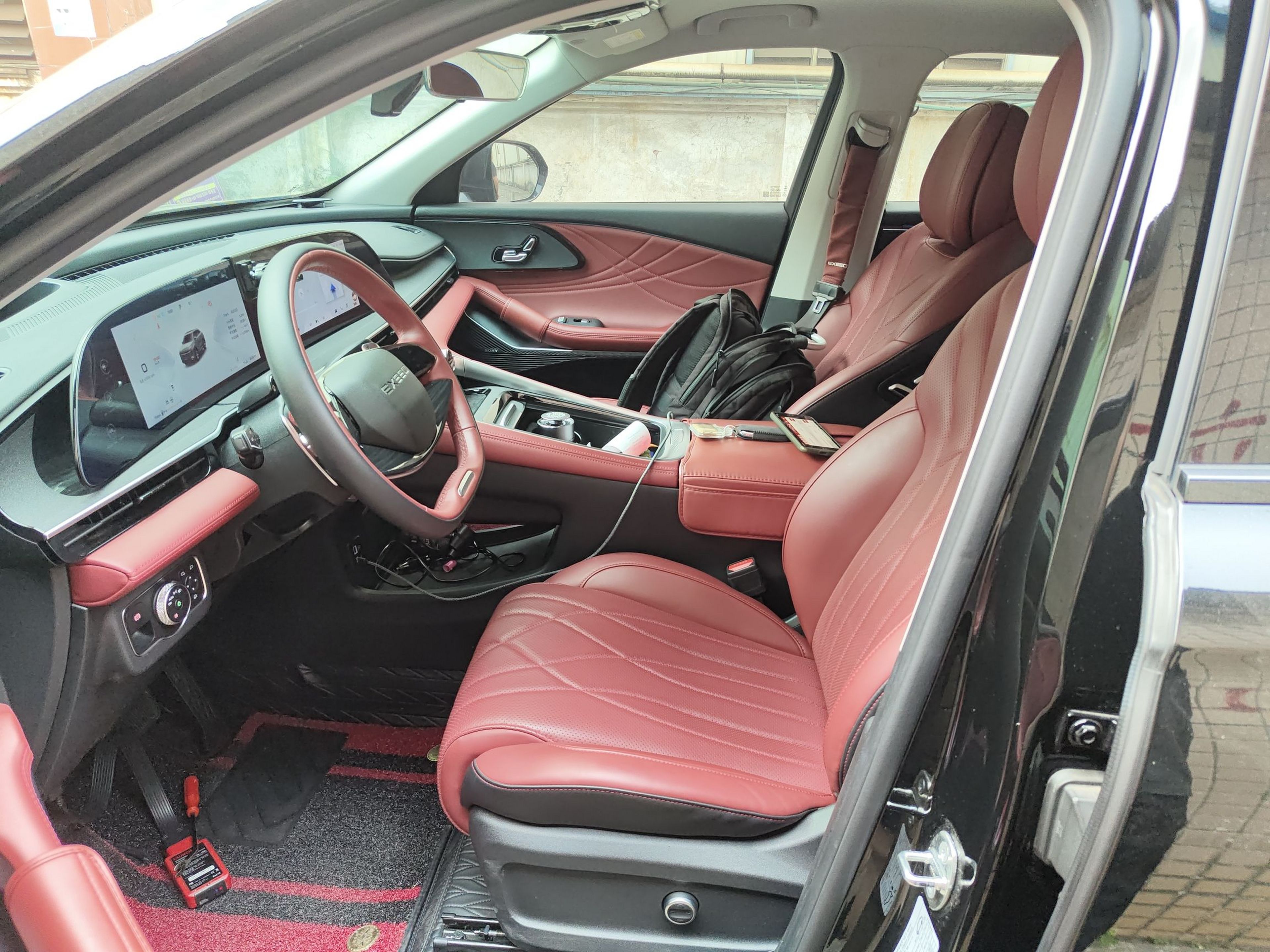 Avant de la voiture