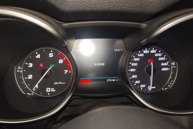 Used Alfa Romeo Stelvio 2017 2.0T 200HP Luxury Edition Instrument Cluster