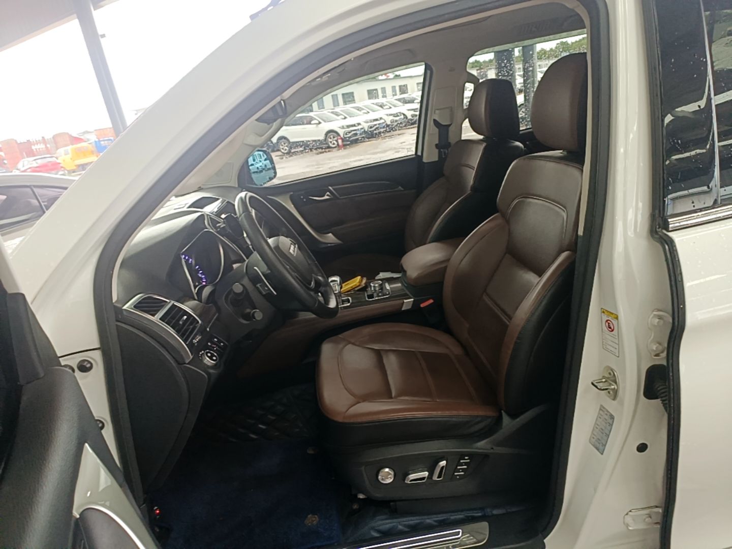 Avant de la voiture