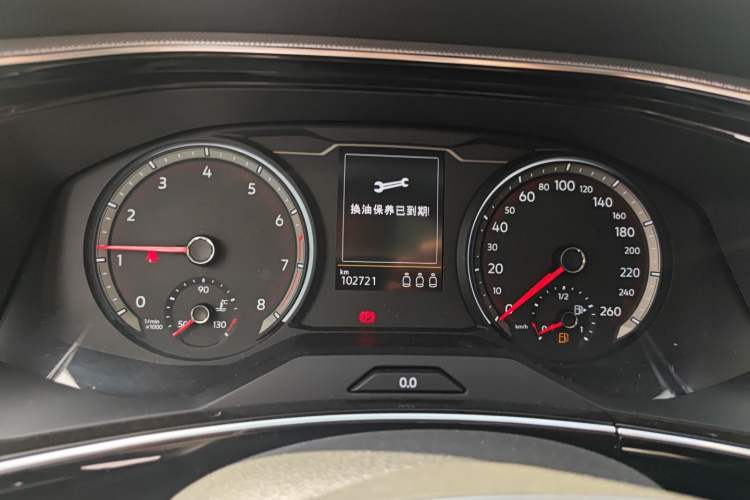 Used Volkswagen Tayron 2019 330TSI Two-Wheel-Drive Luxury Version China V Emission Standard Instrument Cluster