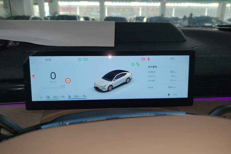 Used Geely Galaxy 8 2025 130km EM-P Starship Edition Instrument Cluster