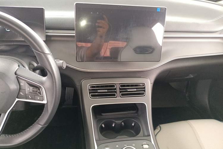 Used BYD Destroyer 05 2024 HONOR Edition DM-i 55KM Luxury Model Audio And AC Panel