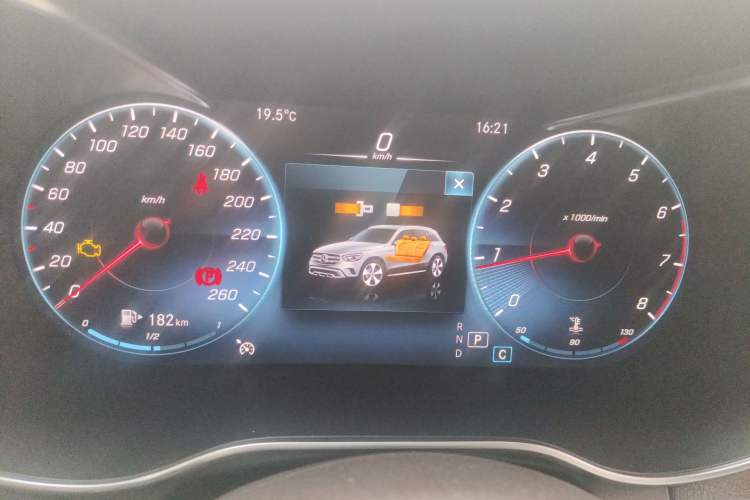 Used Mercedes-Benz GLC 2021 GLC 260 L 4MATIC Luxury Model Instrument Cluster