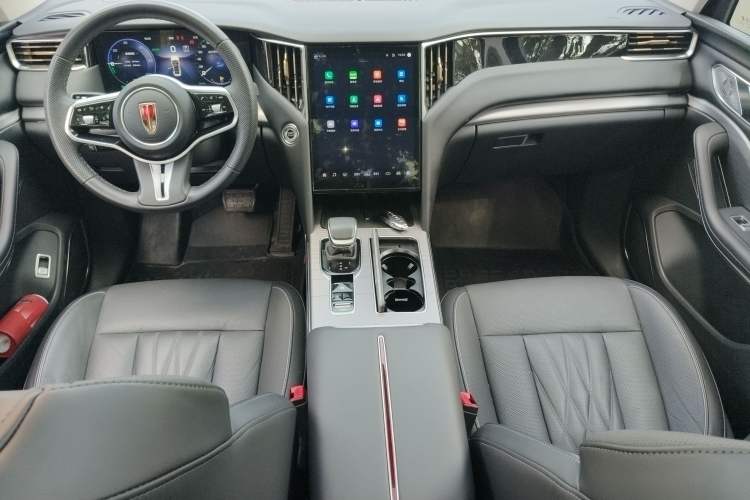 Used Hongqi HS7 PHEV 2024 2.0T PHEV Four-Wheel Drive Flagship Edition 6 Seats Center Console