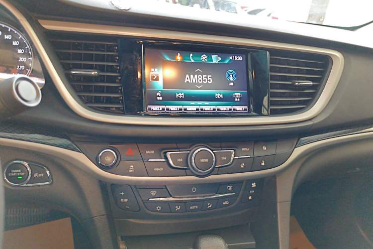 Used Buick GT 2015 15N Automatic Deluxe Edition Audio And AC Panel