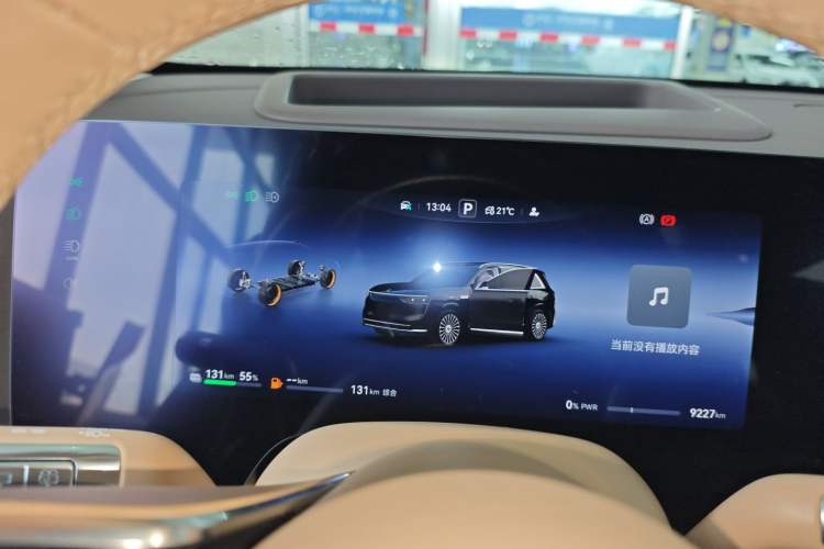 Used Hima AITO M8 2025 Extended-Range Ultra Version 53.4 kWh 6-Seater Edition Instrument Cluster