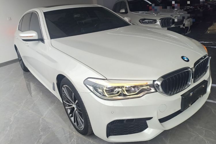Used BMW 5 Series 2020 530Li Leading Model M Sport Package Front Right 45 Deg