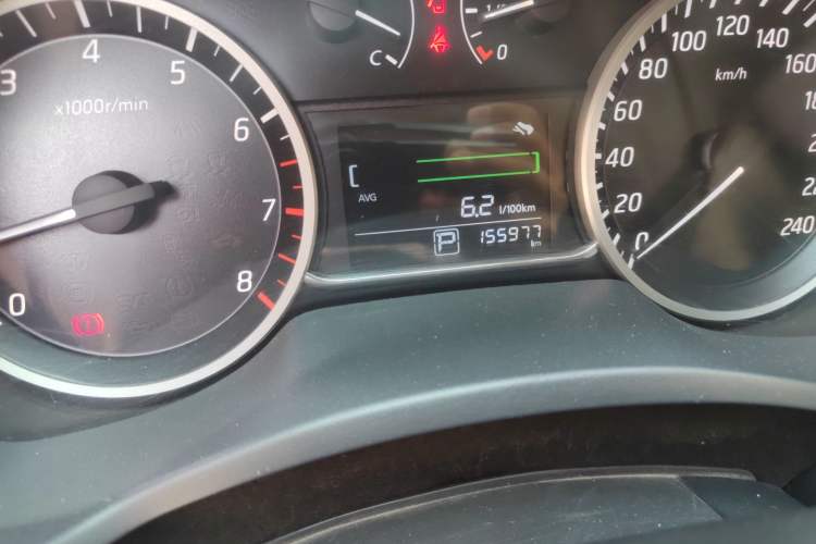 Used Nissan Sylphy 2016 1.6 XL CVT Luxury Edition Odometer Close Up