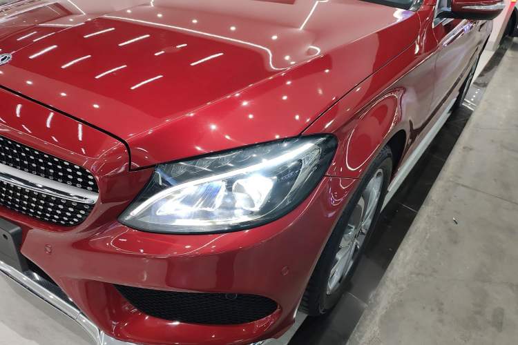 Used Mercedes-Benz C-Class 2018 C 180 L Fashion Edition Sport Version Left Front Headlight