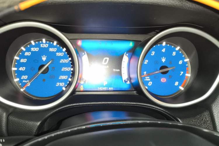 Used Maserati Ghibli 2017 3.0T Standard Edition Instrument Cluster