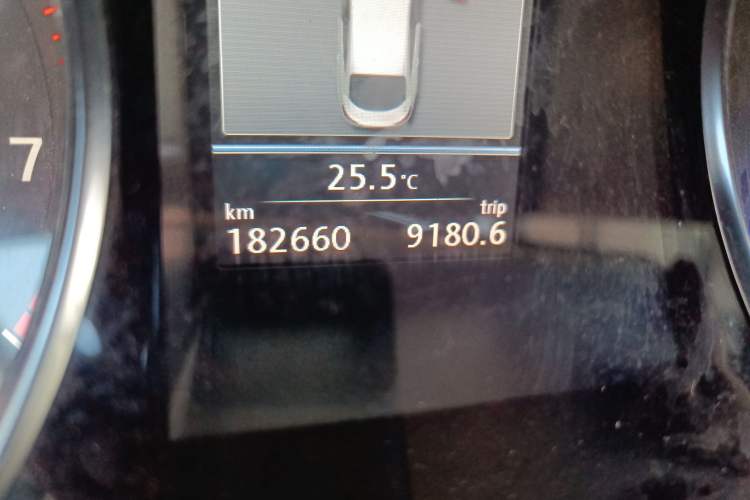 Used Volkswagen FAW-Volkswagen CC 2012 3.0 FSI V6 Odometer Close Up