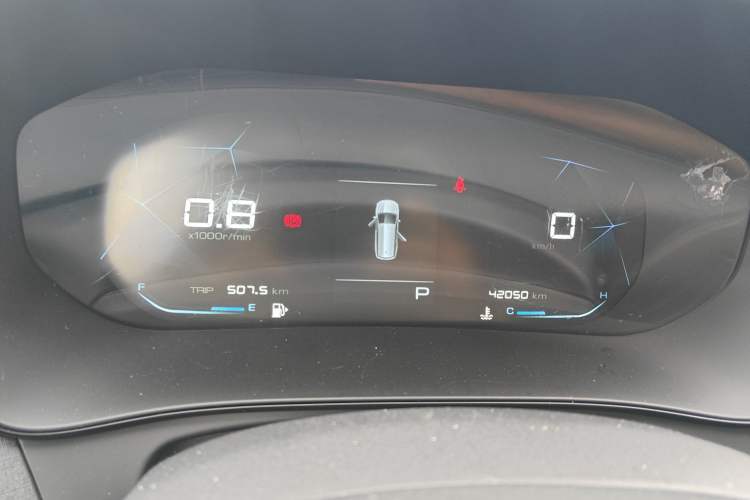 Used Wuling Victory 2020 1.5T CVT Elite Model Odometer Close Up