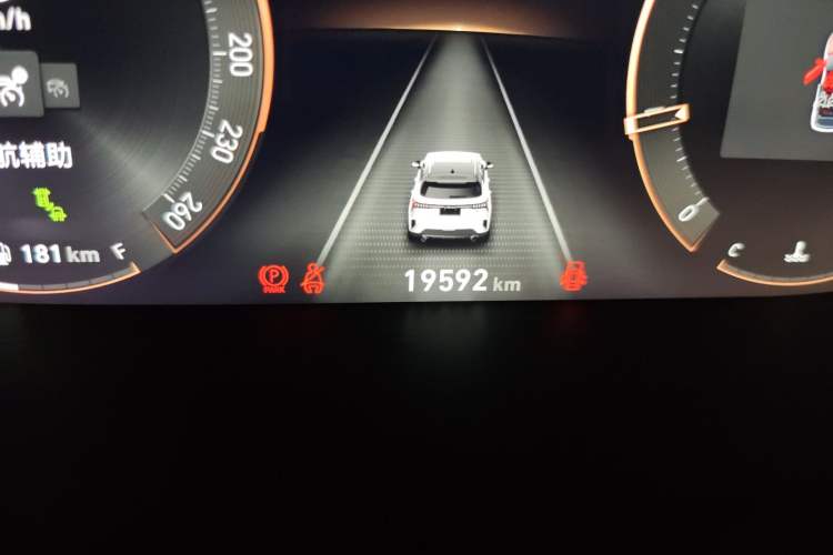 Used Lynk & Co 06 2023 Remix 1.5T Hero Odometer Close Up