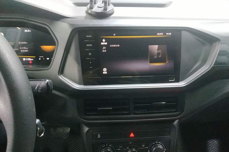 Used Volkswagen T-Cross 2023 Revised 1.5L Automatic Fashion Edition Audio And AC Panel