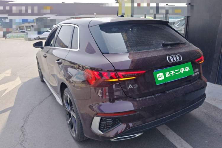 Used Audi A3 2021 Sportback 35 TFSI Fashionable Sports Model Rear Left 45 Deg