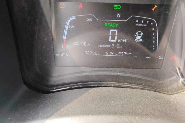 Used NETA N01 2020 380V Odometer Close Up