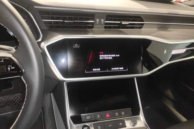 Used Audi A7L 2024 45 TFSI quattro RS Performance Edition Audio And AC Panel