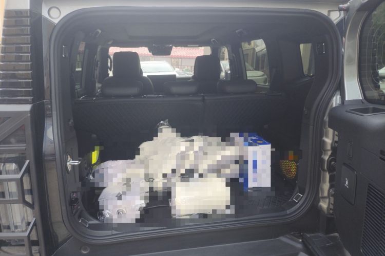 Used JETOUR Traveler 2023 2.0T All-Wheel Drive CrossPRO+ Trunk