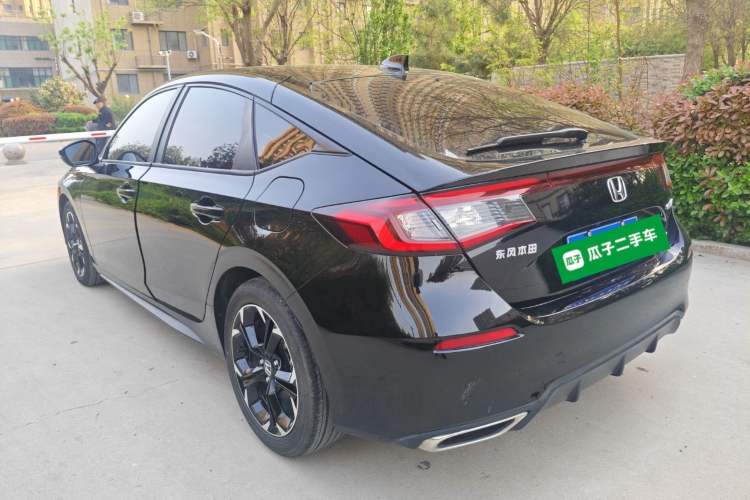Used Honda Civic 2023 HATCHBACK 240TURBO CVT Extreme Edition Rear Left 45 Deg