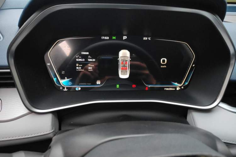 Used Geely Auto Preface 2021 2.0TD Luxury Version Instrument Cluster