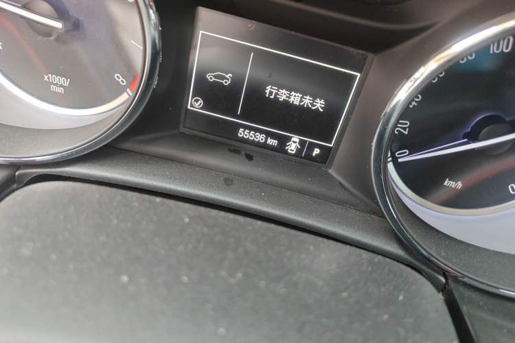 Used Buick Verano 2015 Sedan 15S Automatic Ambition Model Odometer Close Up