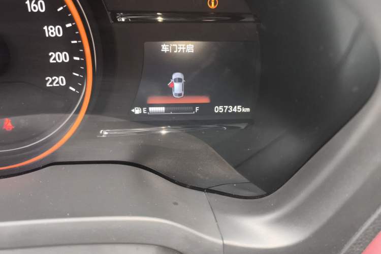 Used Honda XR-V 2020 220TURBO CVT Flagship Edition Odometer Close Up