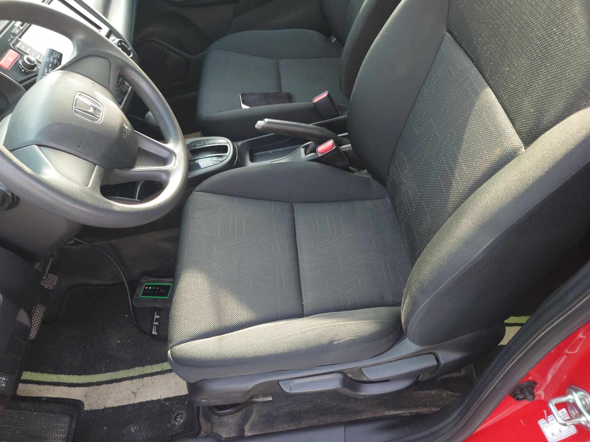 Avant de la voiture
