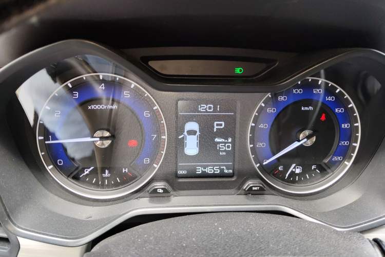 Used Geely Auto Vision X3 2020 1.5L CVT Luxury Model Instrument Cluster
