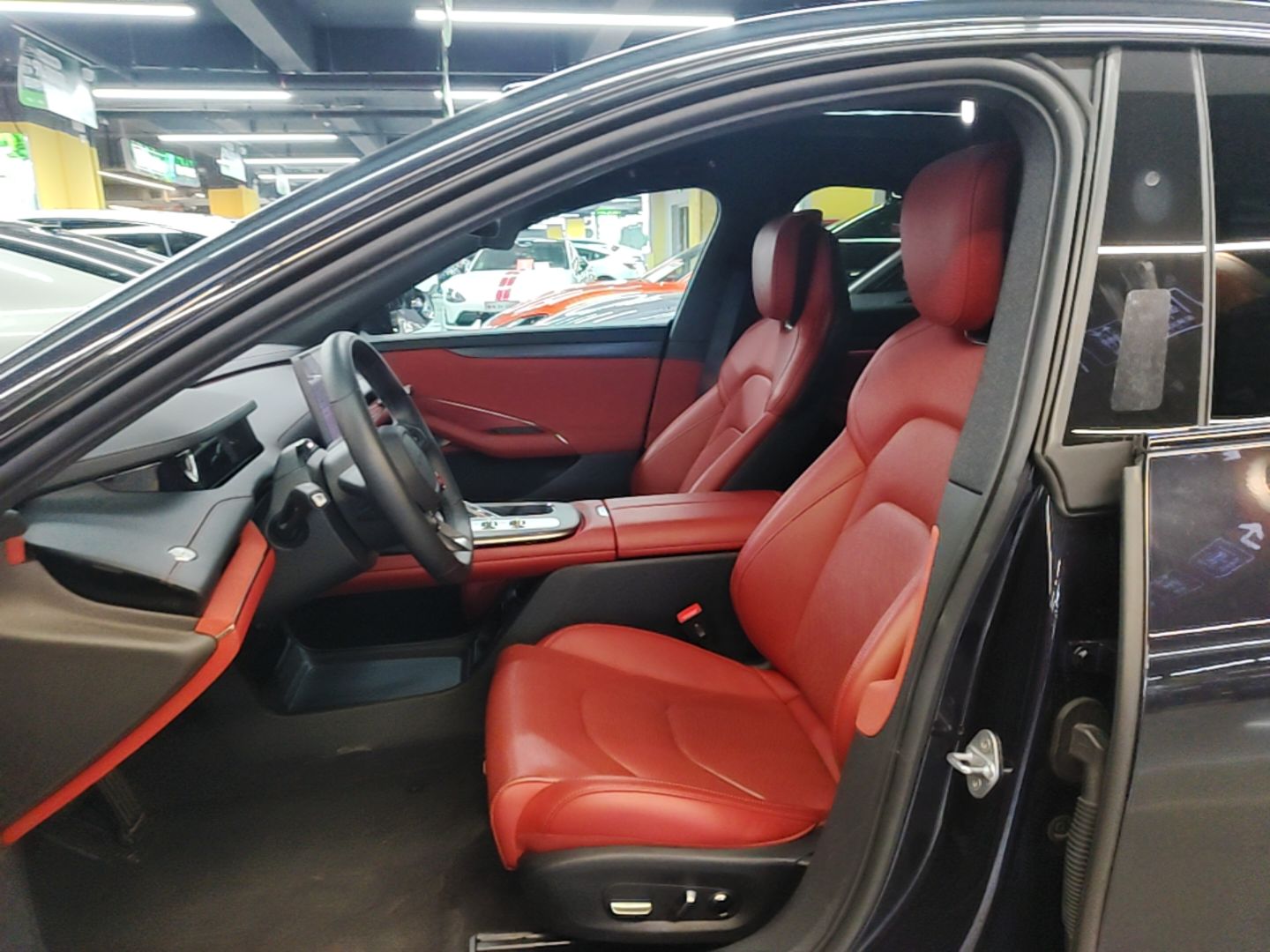 Avant de la voiture