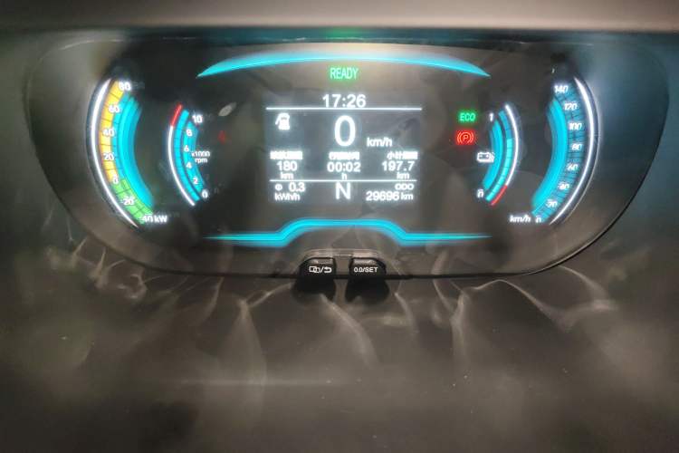 Used Chery QQ Little Ant 2022 Sweet Pink Edition Low-Sugar Version Lithium Iron Phosphate 29.2 kWh 30 kW 301 km Instrument Cluster