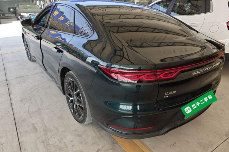 Used BYD Han 2022 EV 610 km All-Wheel-Drive Qianshan Cui Limited Edition
