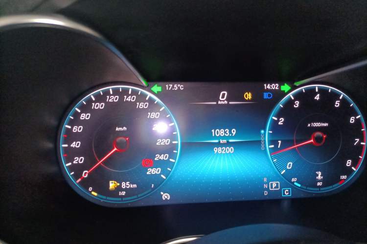 Used Mercedes-Benz C-Class 2020 C 200 L Fashion Edition Sport Version Instrument Cluster