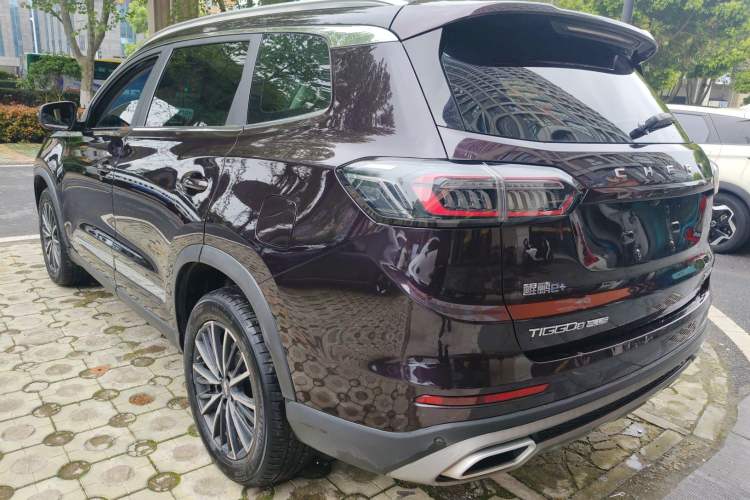 Used Chery Tiggo 8 PLUS Kunpeng e+ 2022 PHEV 1.5T WindStyle e+ Rear Left 45 Deg