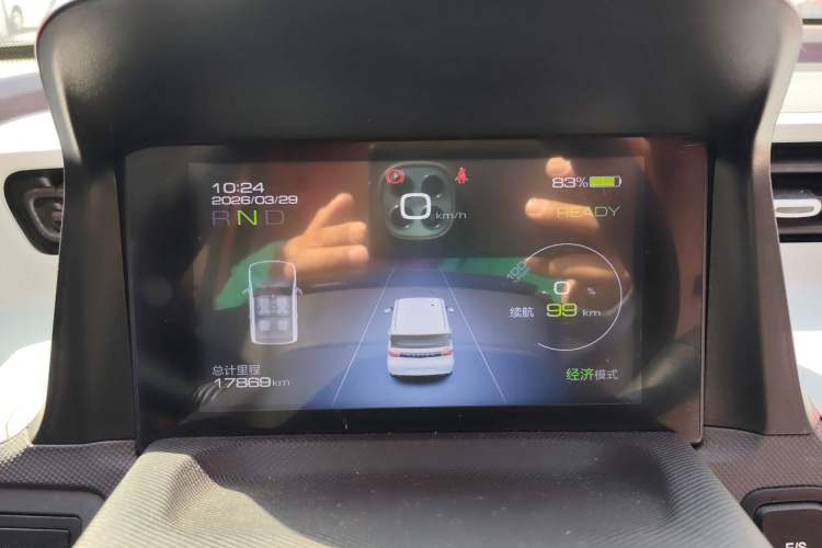 Used Wuling Hongguang MINIEV 2021 Macaron Fashion Model Lithium Iron Phosphate Instrument Cluster