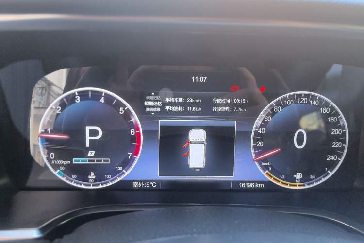 Used BAIC Off-Road BJ40 2024 2.0T Urban Hunter Honor Edition Instrument Cluster