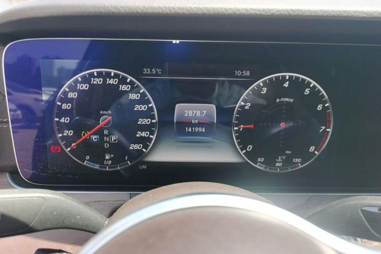 Used Mercedes-Benz E-Class 2019 Facelifted E 300 L Stylish Version Instrument Cluster